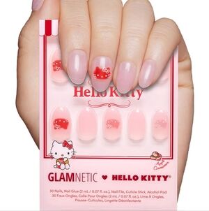 Glamnetic Hello Kitty Pink Press-On Nails